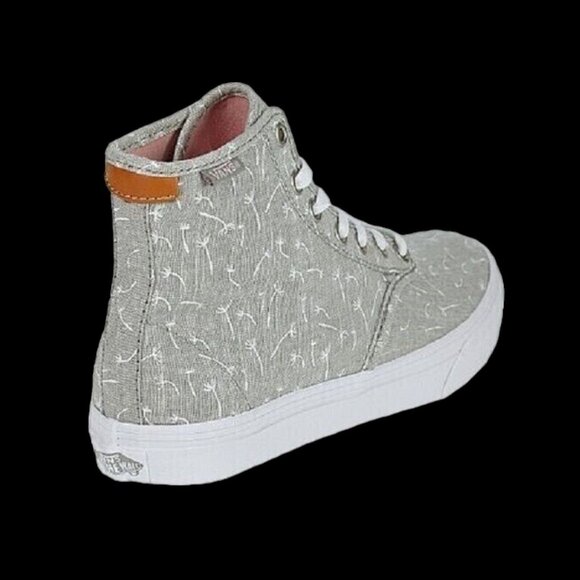 Vans High-Top Gray Shoes Fashion Sneakers Camden Women's Size 5.5 US New In Box - Picture 2 of 8